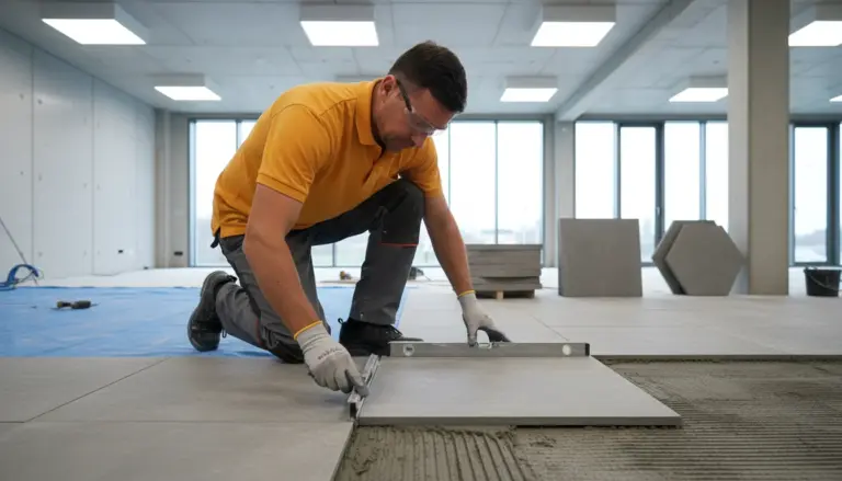 Concrete tile installation in Farmington, NM 